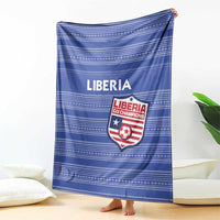 Liberia Football Blanket Women Blue Jersey - Wonder Print Shop
