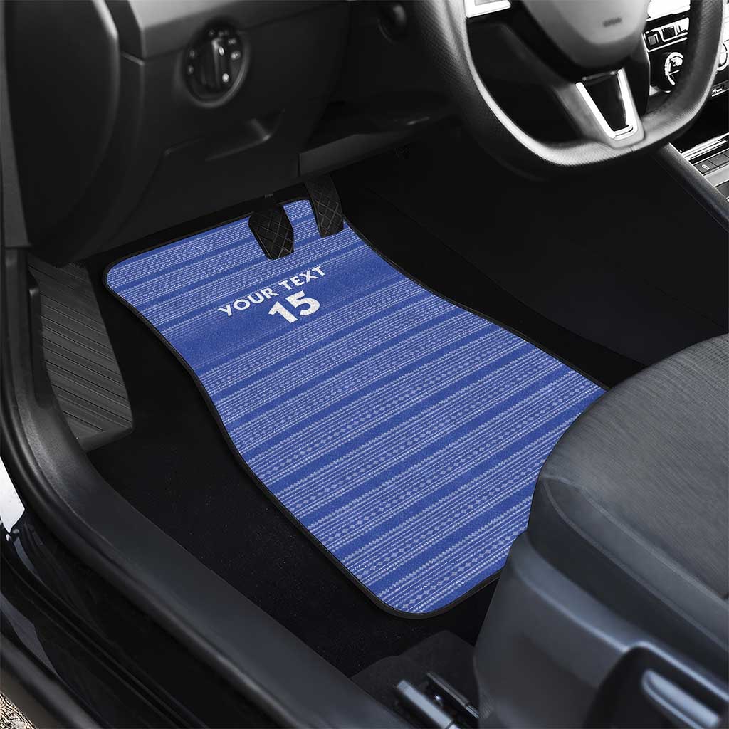 Liberia Football Car Mats Women Blue Jersey - Wonder Print Shop