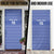 Custom Liberia Football Door Cover Women Blue Jersey - Wonder Print Shop