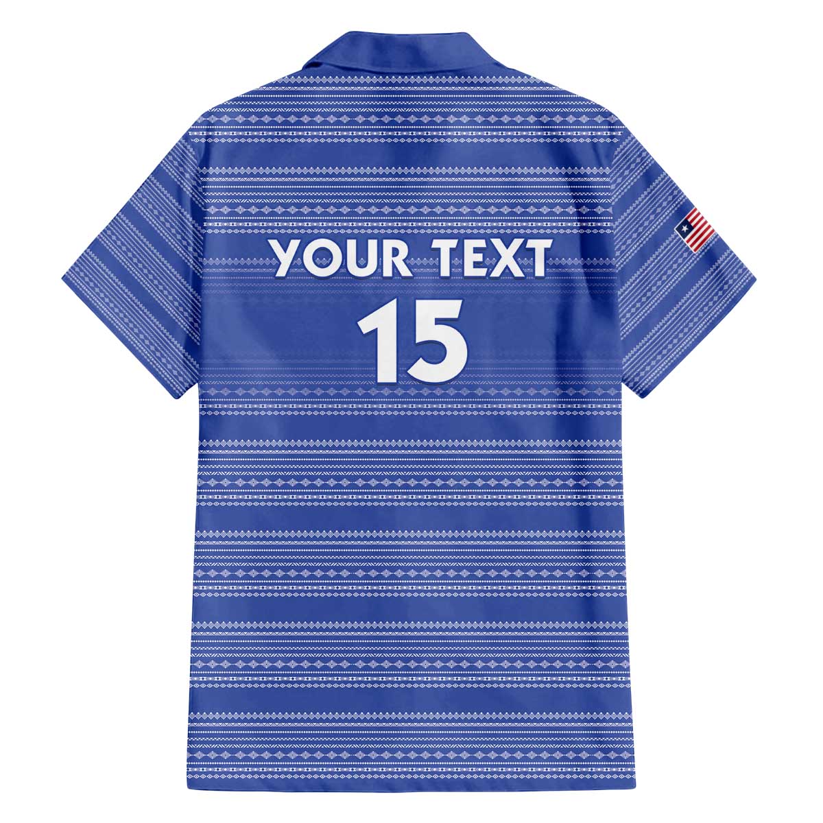 Custom Liberia Football Family Matching Off The Shoulder Long Sleeve Dress and Hawaiian Shirt Women Blue Jersey - Wonder Print Shop