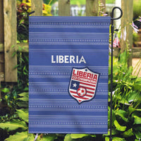 Liberia Football Garden Flag Women Blue Jersey - Wonder Print Shop