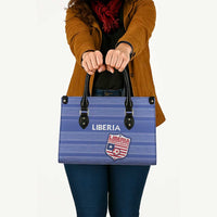 Liberia Football Leather Bag Women Blue Jersey - Wonder Print Shop