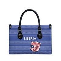 Liberia Football Leather Bag Women Blue Jersey - Wonder Print Shop