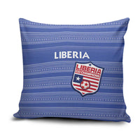 Liberia Football Pillow Cover Women Blue Jersey - Wonder Print Shop