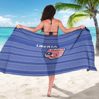 Liberia Football Sarong Women Blue Jersey - Wonder Print Shop
