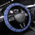 Liberia Football Steering Wheel Cover Women Blue Jersey - Wonder Print Shop