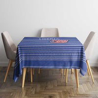 Liberia Football Tablecloth Women Blue Jersey - Wonder Print Shop