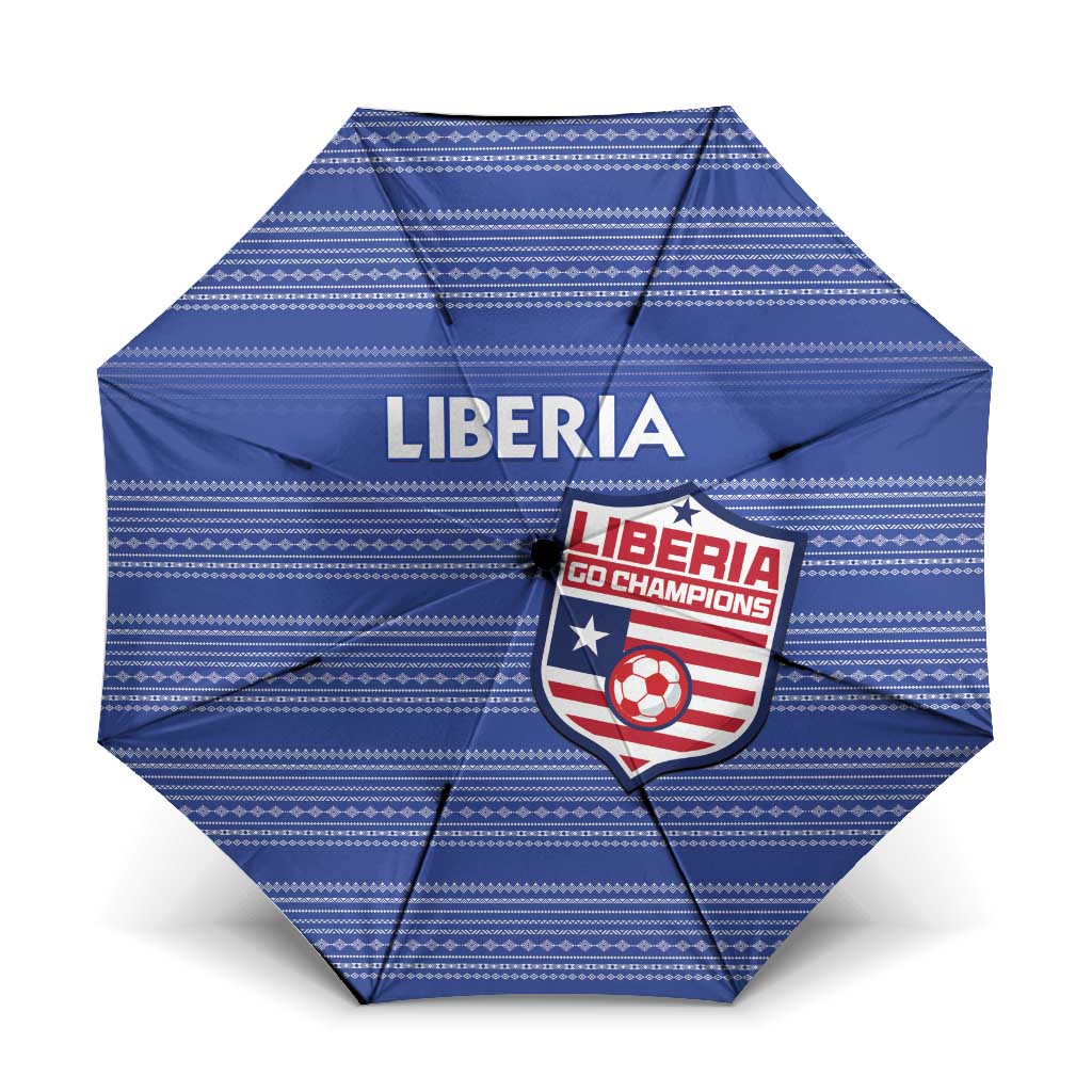 Liberia Football Umbrella Women Blue Jersey - Wonder Print Shop