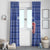 Liberia Football Window Curtain Women Blue Jersey - Wonder Print Shop
