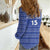 Custom Liberia Football Women Casual Shirt Women Blue Jersey - Wonder Print Shop