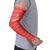 Custom Liberia Football Arm Sleeves Women Red Jersey - Wonder Print Shop