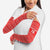 Custom Liberia Football Arm Sleeves Women Red Jersey - Wonder Print Shop