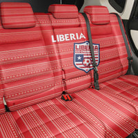 Liberia Football Back Car Seat Cover Women Red Jersey - Wonder Print Shop