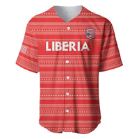 Custom Liberia Football Baseball Jersey Women Red Jersey - Wonder Print Shop