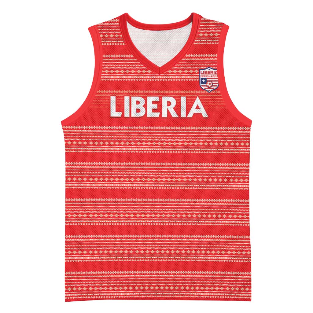 Custom Liberia Football Basketball Jersey Women Red Jersey - Wonder Print Shop