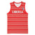 Custom Liberia Football Basketball Jersey Women Red Jersey - Wonder Print Shop