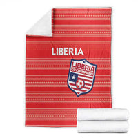Liberia Football Blanket Women Red Jersey - Wonder Print Shop
