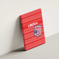 Liberia Football Canvas Wall Art Women Red Jersey - Wonder Print Shop