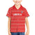 Custom Liberia Football Family Matching Mermaid Dress and Hawaiian Shirt Women Red Jersey - Wonder Print Shop