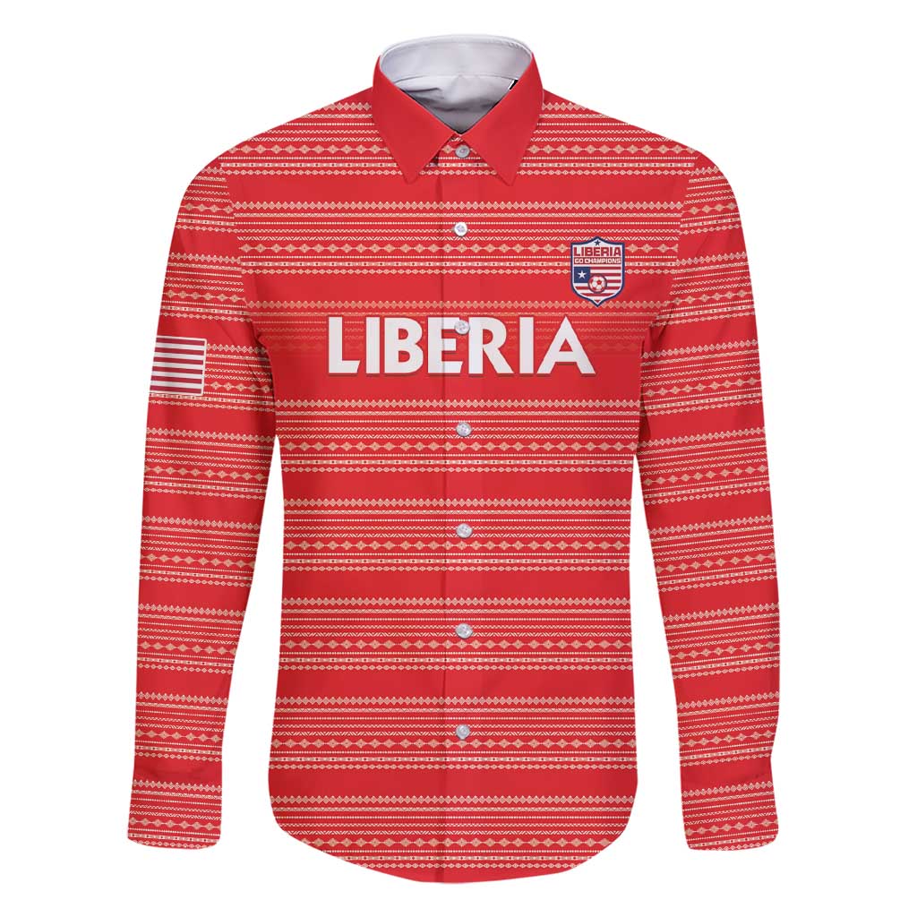 Custom Liberia Football Family Matching Short Sleeve Bodycon Dress and Hawaiian Shirt Women Red Jersey - Wonder Print Shop