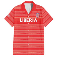 Custom Liberia Football Family Matching Summer Maxi Dress and Hawaiian Shirt Women Red Jersey - Wonder Print Shop