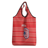Liberia Football Grocery Bag Women Red Jersey - Wonder Print Shop