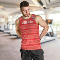 Custom Liberia Football Men Tank Top Women Red Jersey - Wonder Print Shop