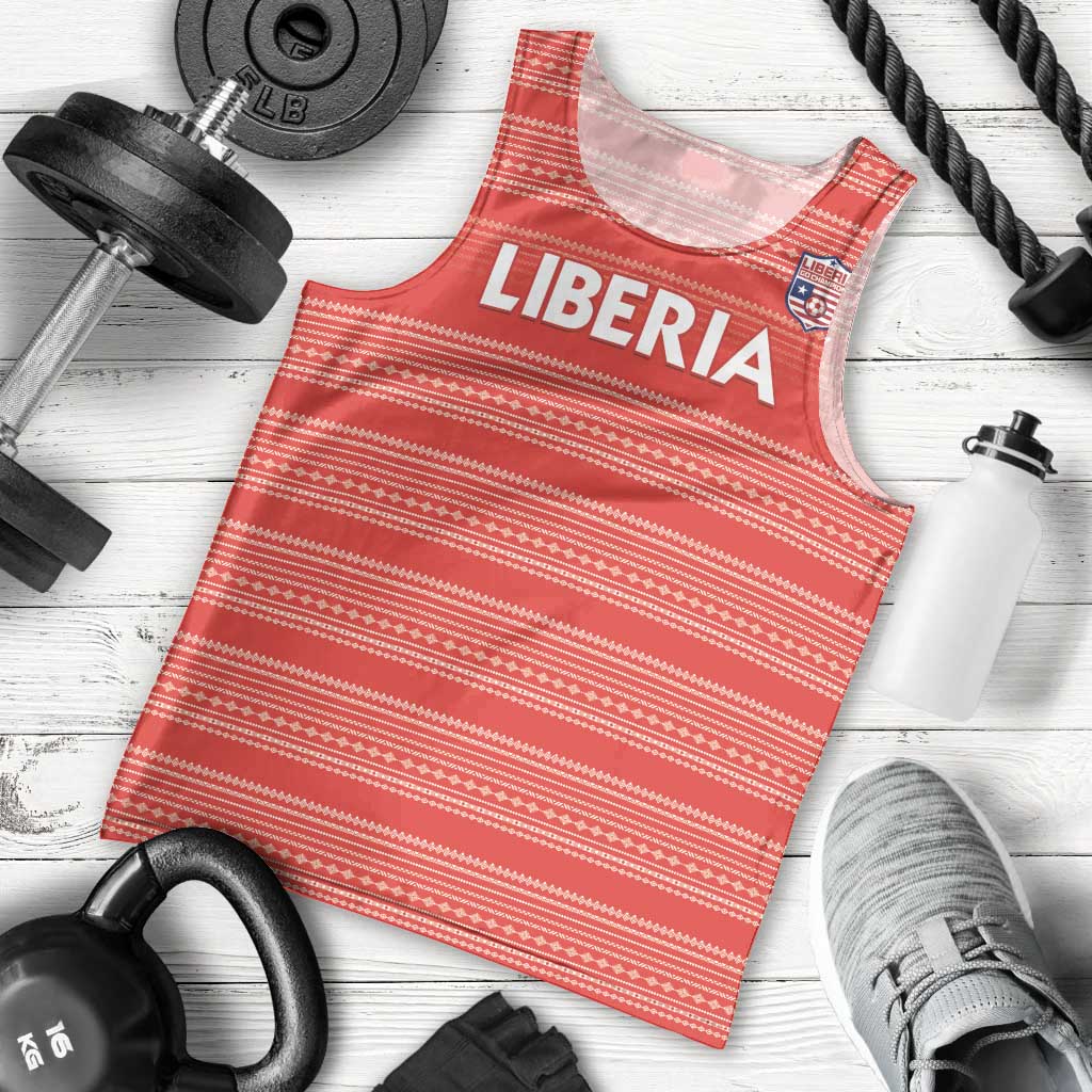 Custom Liberia Football Men Tank Top Women Red Jersey - Wonder Print Shop
