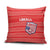 Liberia Football Pillow Cover Women Red Jersey - Wonder Print Shop