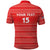 Custom Liberia Football Polo Shirt Women Red Jersey - Wonder Print Shop