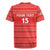 Custom Liberia Football Rugby Jersey Women Red Jersey - Wonder Print Shop