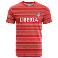 Custom Liberia Football T Shirt Women Red Jersey - Wonder Print Shop