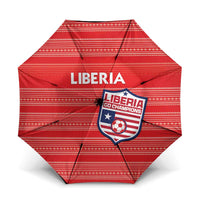 Liberia Football Umbrella Women Red Jersey - Wonder Print Shop