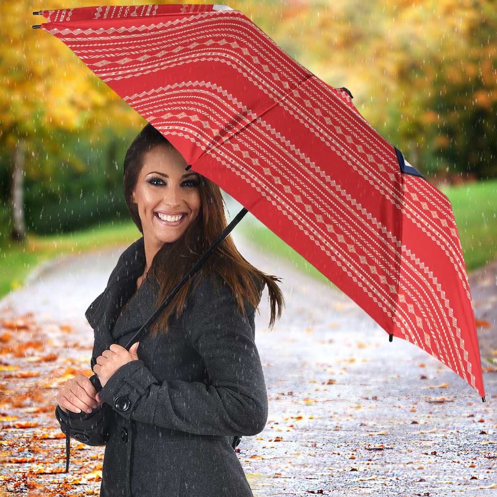 Liberia Football Umbrella Women Red Jersey - Wonder Print Shop