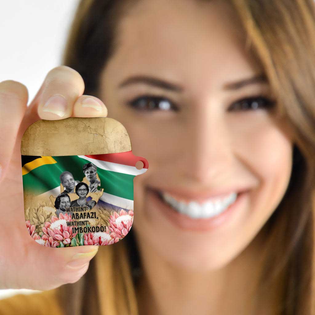 South African Women Mobilisation AirPods Case Wathint Abafazi Wathint Imbokodo - Wonder Print Shop