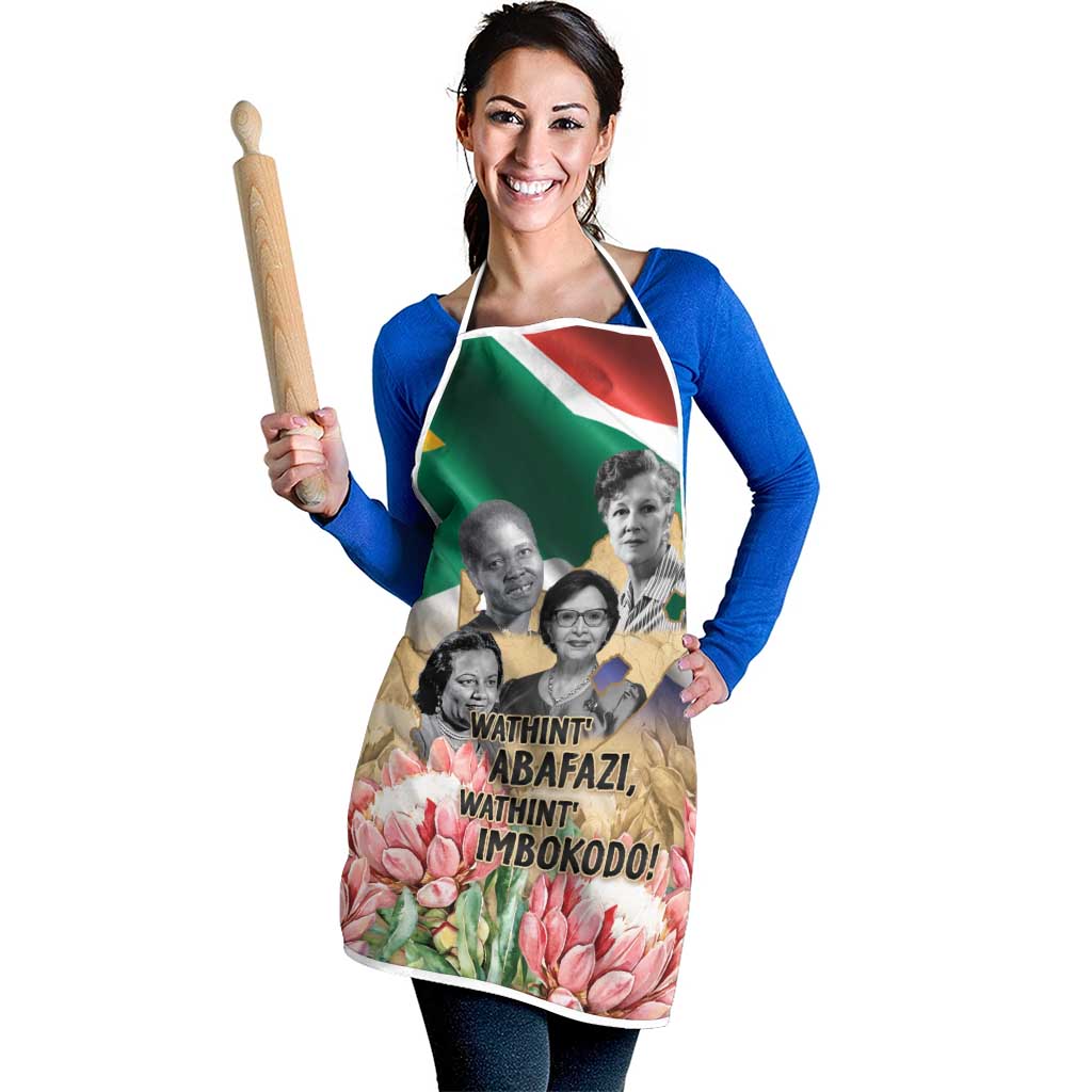 South African Women Mobilisation Apron Wathint Abafazi Wathint Imbokodo - Wonder Print Shop