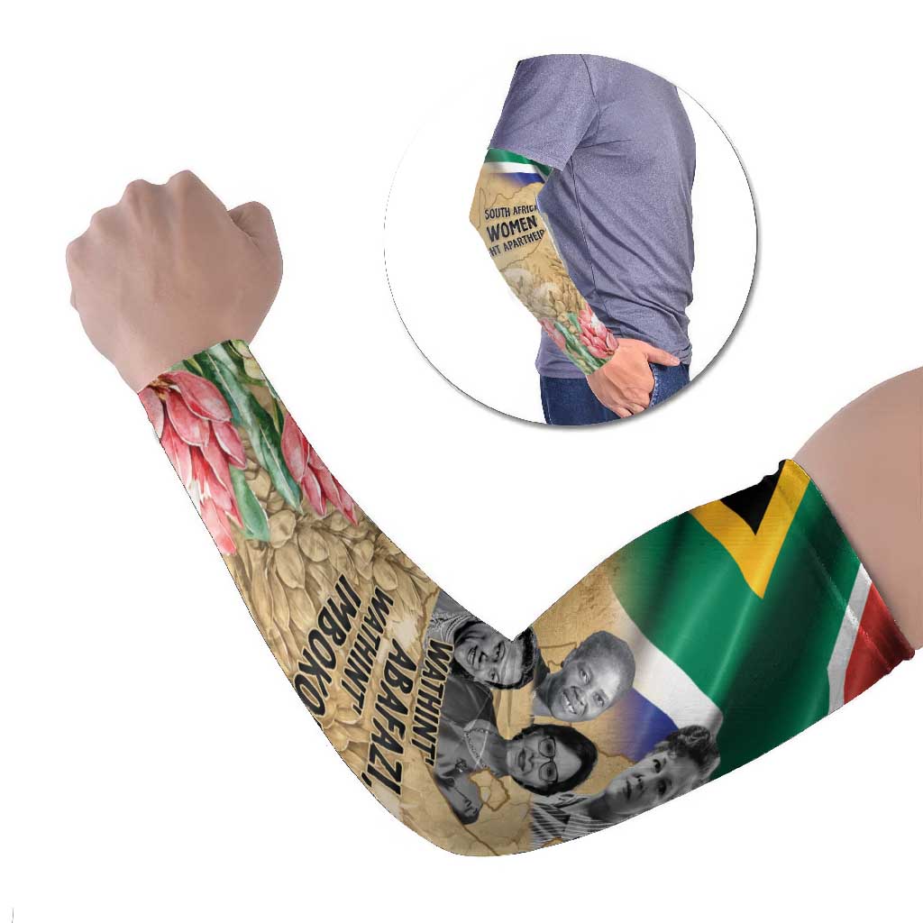South African Women Mobilisation Arm Sleeves Wathint Abafazi Wathint Imbokodo - Wonder Print Shop
