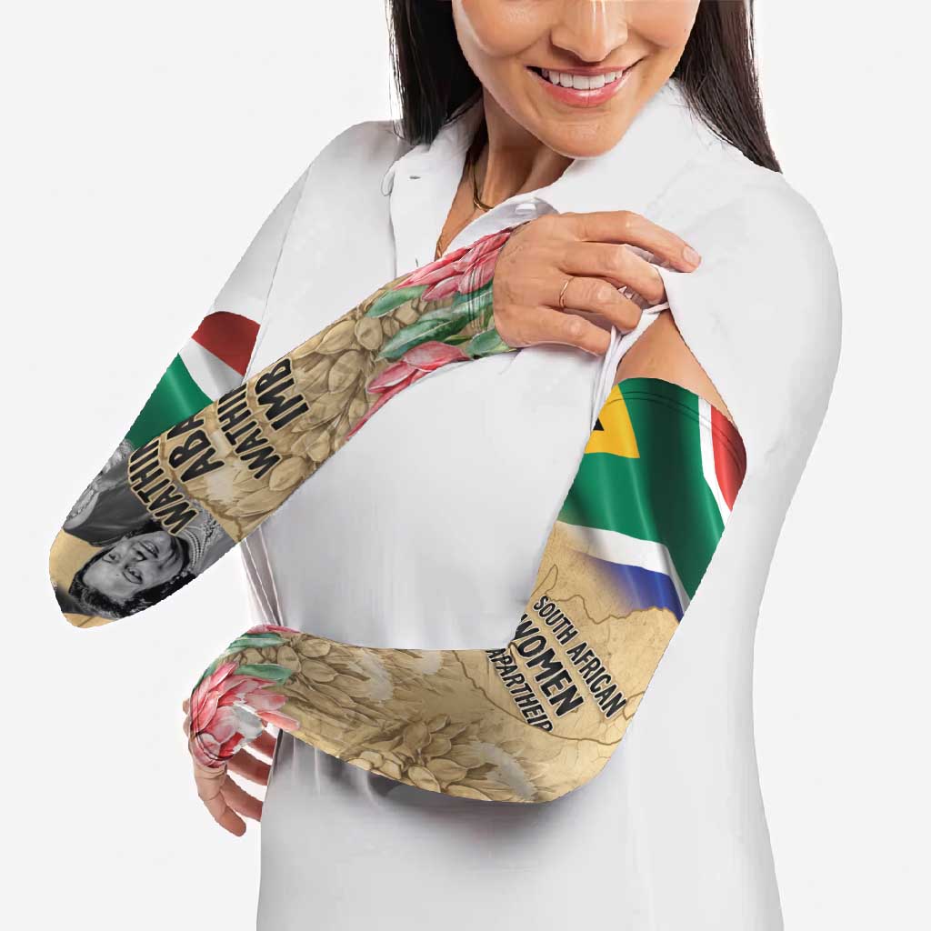 South African Women Mobilisation Arm Sleeves Wathint Abafazi Wathint Imbokodo - Wonder Print Shop