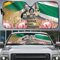 South African Women Mobilisation Auto Sun Shade Wathint Abafazi Wathint Imbokodo - Wonder Print Shop