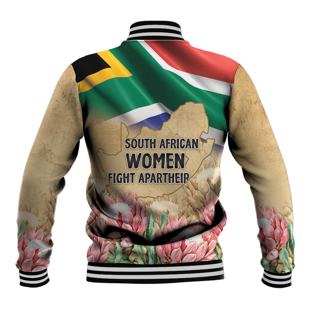 South African Women Mobilisation Baseball Jacket Wathint Abafazi Wathint Imbokodo - Wonder Print Shop
