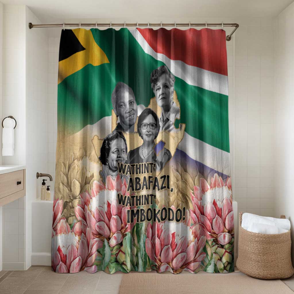 South African Women Mobilisation Bathroom Set Wathint Abafazi Wathint Imbokodo - Wonder Print Shop