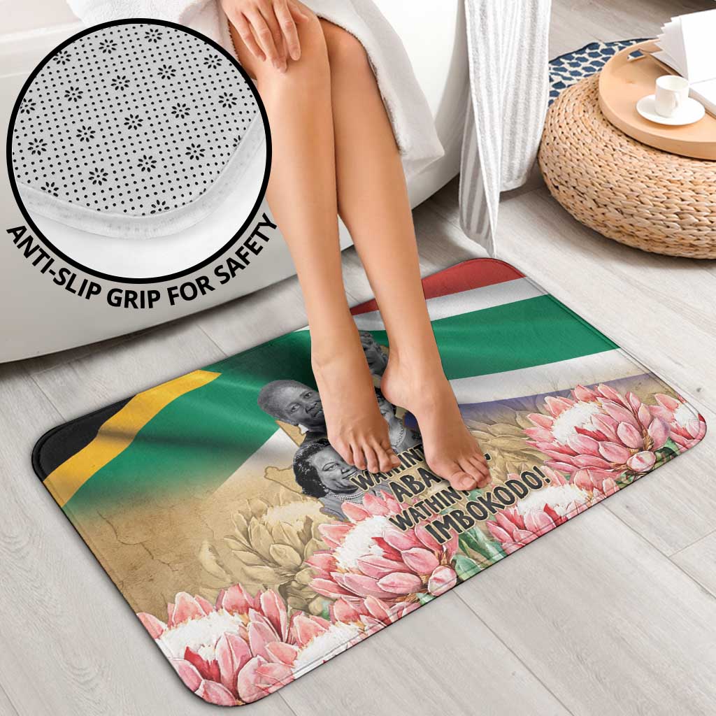 South African Women Mobilisation Bathroom Set Wathint Abafazi Wathint Imbokodo - Wonder Print Shop