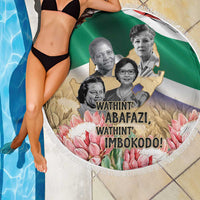 South African Women Mobilisation Beach Blanket Wathint Abafazi Wathint Imbokodo - Wonder Print Shop