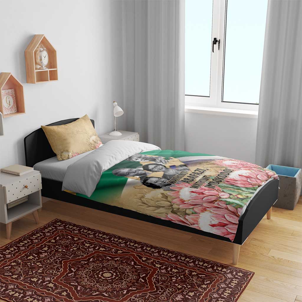 South African Women Mobilisation Bedding Set Wathint Abafazi Wathint Imbokodo - Wonder Print Shop