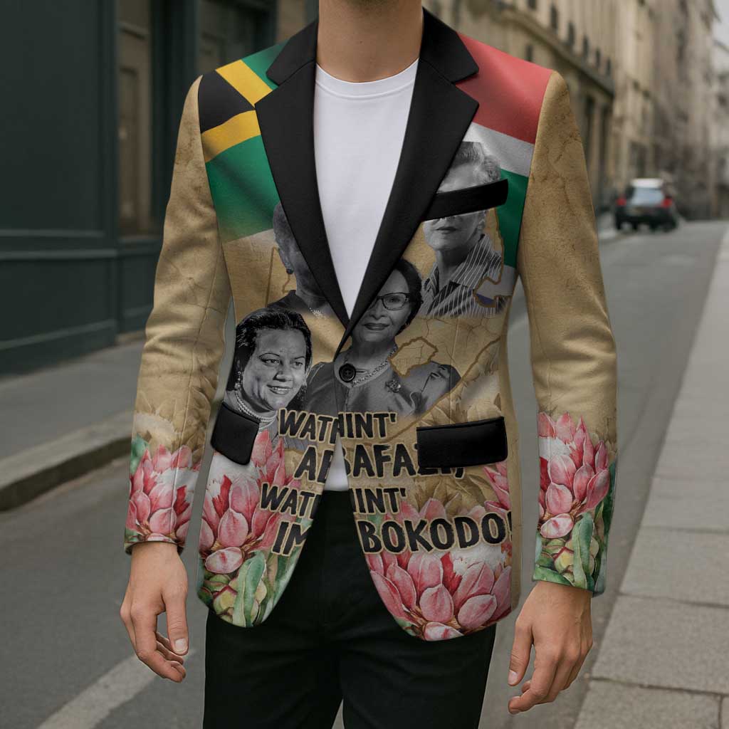 South African Women Mobilisation Blazer Wathint Abafazi Wathint Imbokodo - Wonder Print Shop