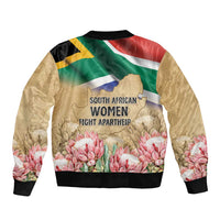 South African Women Mobilisation Bomber Jacket Wathint Abafazi Wathint Imbokodo - Wonder Print Shop