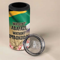 South African Women Mobilisation 4 in 1 Can Cooler Tumbler Wathint Abafazi Wathint Imbokodo - Wonder Print Shop