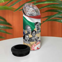 South African Women Mobilisation 4 in 1 Can Cooler Tumbler Wathint Abafazi Wathint Imbokodo - Wonder Print Shop