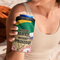 South African Women Mobilisation 4 in 1 Can Cooler Tumbler Wathint Abafazi Wathint Imbokodo - Wonder Print Shop
