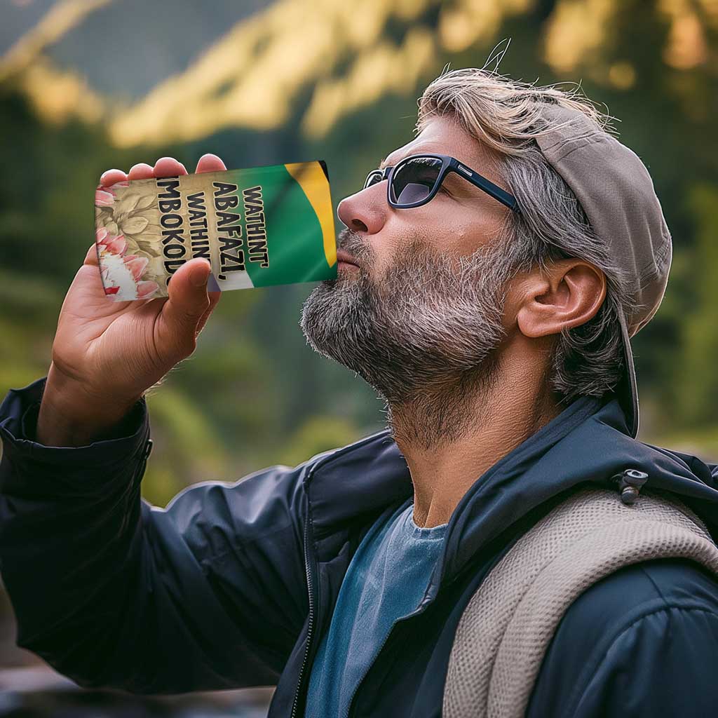 South African Women Mobilisation 4 in 1 Can Cooler Tumbler Wathint Abafazi Wathint Imbokodo - Wonder Print Shop